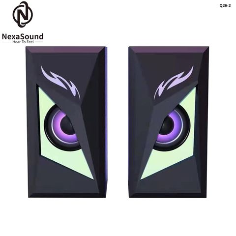Buy Wholesale China 2.0 Gaming Computer Speaker Usb Wired Speakers ...