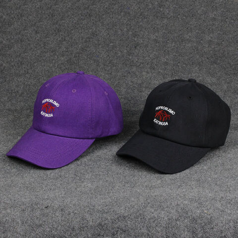 Casquette de baseball 6 panneaux personnalisée avec broderie, casquette de sport vierge en nylon