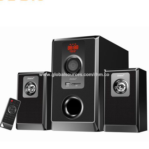 2.1 speakers with fm best sale and usb