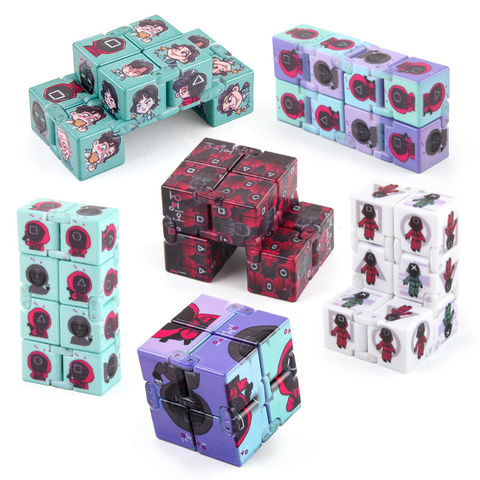 Buy Wholesale China Fidget Cubes Creative Anti Stress Squid Game Infinity Cube Fidget Toy Fidget Cube At Usd 0 59 Global Sources