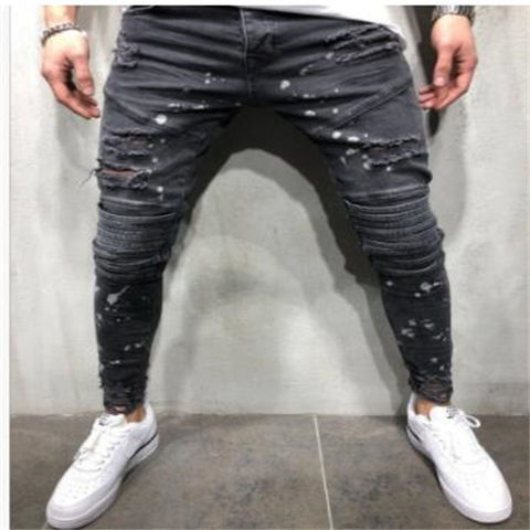 New Model Ripped Jeans Men Pants Paint Dots Jeans For Male Ripped Design,  Plus Size Jeans, Denim Men Jeans, Men Trousers - Buy China Wholesale Men  Jeans $10 | Globalsources.com