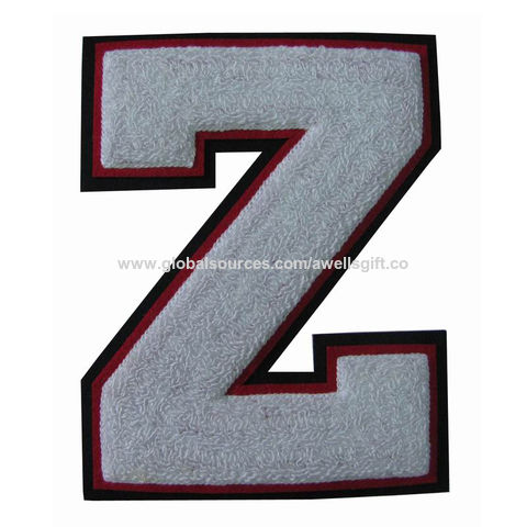 72 PCS Red Iron On Letters Numbers Patches Letters a-Z Hat