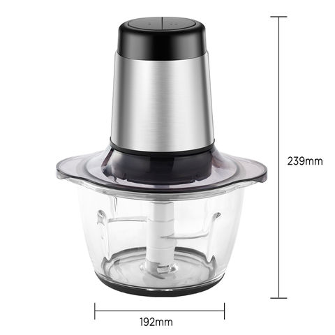 Buy Wholesale China 1.5l Glass Chopper With 2 Speed, Electric Food ...