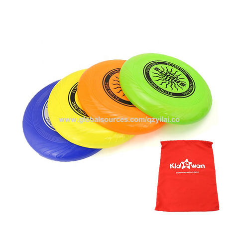 Paquete de 3 Frisbee perro, platillo de caucho natural, disco volador de  juguete de goma, disco vola Rojo Verde