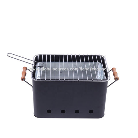 Portable Charcoal Grills - Mini Barbecue Grill - Small Tabletop Charcoal  Grill