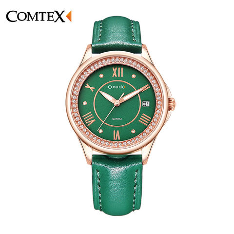 Buy Wholesale China Fashion Green Diamond Watch With Calendar Function &  Fashion Watch at USD 1 | Global Sources