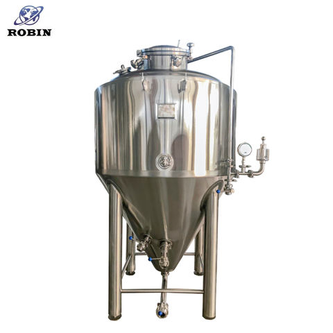 100L 200L 300L 500L Stainless Steel fermenteur de cuve de fermentation de  brassage de bière pour la vente - Chine La brasserie de fermentation, 500L  fermenteur