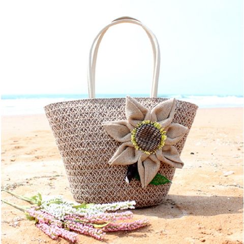  Straw Crossbody Bag for Women Hand Woven Rattan Beach