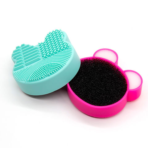 Wholesale Newest Cosmetic Colorful Cleaning Tools Board Washing Egg Brush  Pad Silicone Make up Brush Cleaner - China Makeup Brush Cleaner and Makeup Brush  Cleaner and Dryer price