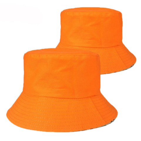 Fisherman Embroidery Bucket Hats 