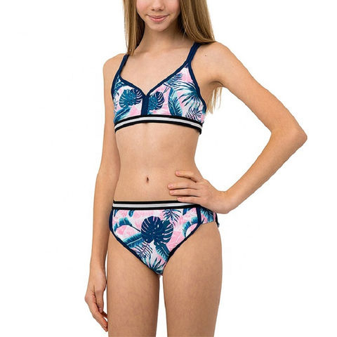 Forbedre galdeblæren biologi Buy Wholesale China New Model Girls Bikini Set Kids Two Piece Swimwear  Flower Children Bathing Suit Child Beach Wear & Teen Girls Swimwear at USD  4.5 | Global Sources