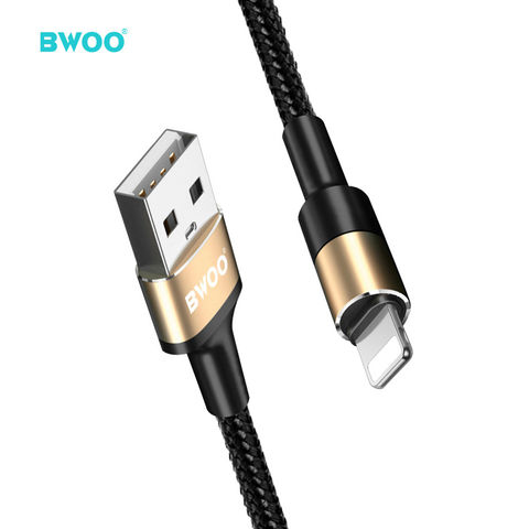 Buy Wholesale China Bwoo Custom Logo Usb Cable 2.4a Fast Charging Usb ...