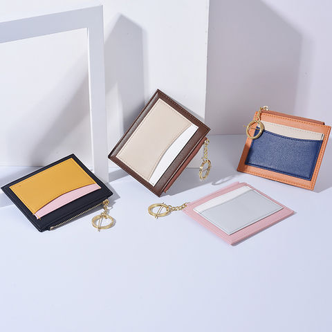 luxury card holder keychain