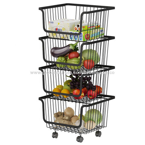 Kitchen Shelving Floor Vegetable Carts Removable Multi-Layer Storage Rack Multifunction Pulley Service trolley Wine Carts Kitchen Shelving Floor Vegetable Carts Removable Multi-Layer Storage Rack Multifunction Pulley Service trolley Wine Carts
