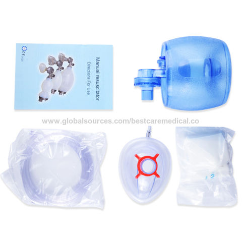 Manuel d'urgence Resuscitator respirateur récupération Soins respiratoires  - Chine Respirateur de PVC, respirateur