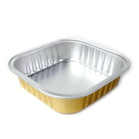 Wrinkle Wall Extra Large Disposable Aluminum Roasting Pan with Lid - China Disposable  Foil Pans, Kitchen Aluminum Tray