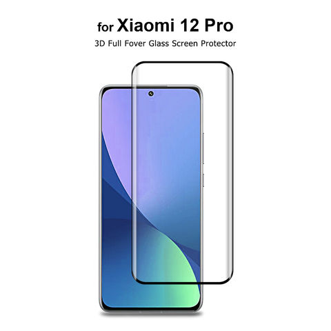 Achetez en gros Pour Protection D'écran Xiaomi 12 Pro, Protection  Anti-rayures 9h, Couverture Complète Incurvée 3d Chine et Pour Xiaomi 12  Pro