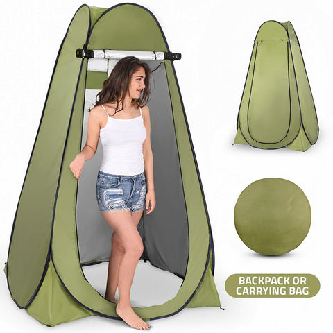Portable Outdoor Shower Automatic Tents Camp Toilet Changing Room 