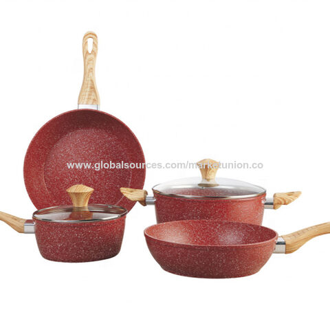 Wholesale Blue Marble Coating Stainless Steel Pots and Pans Nonstick  Casserole Cookware Set Cook Pot Set - China Cookware and Cookware Set price