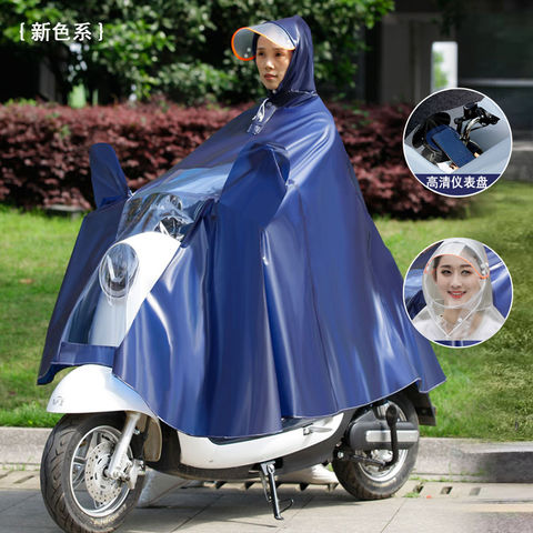 Buy Wholesale China Electric Vehicle Raincoat Candy Color Instrument ...
