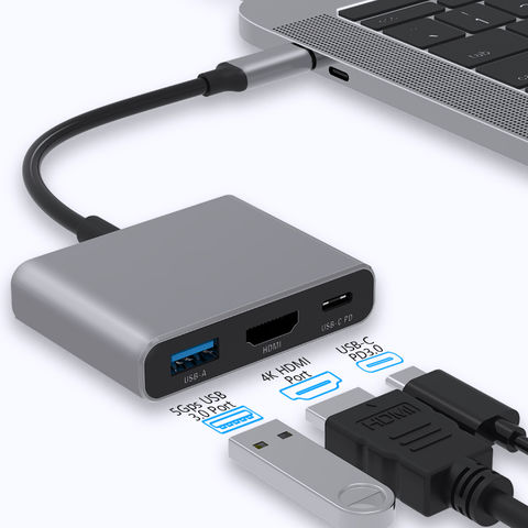 ved godt Indeholde Uafhængig Buy Wholesale China Aluminium 3 In 1 Usb Type C To Hdmi Usb 3.0 Pd Charge  For Computer,usb Multi Hub,usb Hub Macbook Pro & Usb Multi Hub at USD 5 |  Global Sources