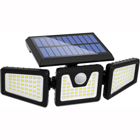 PIR Solar LED Floodlight Outdoor Security Flood Light Waterproof 20W 30W 50W 60W 