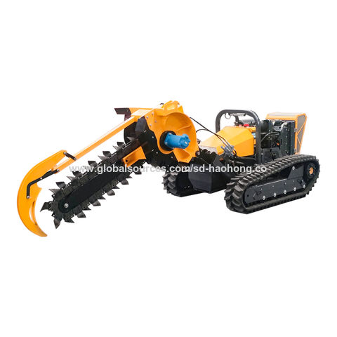 Hydraulic Trenching Chain Chainsaw Mini Trencher Machine For Sale 