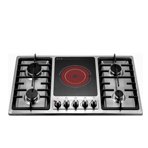 Household Gas Stove Burner Panel Gas Cooker Cooktop Stove Double-burner Gas  Panel Furnace Tempered Glass Gas Hob Cooking Machine