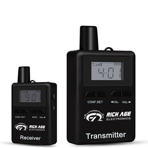 RC2401 Simplex Wireless Communication System Portable For Guiding ...