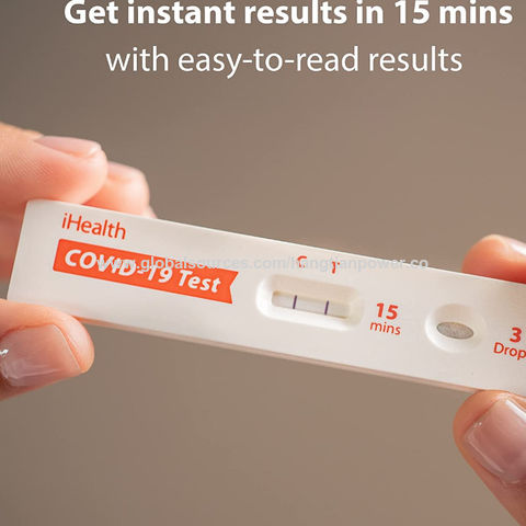 China Antigen Rapid FDA EUA Authorized OTC at-Home Self Test Results in ...