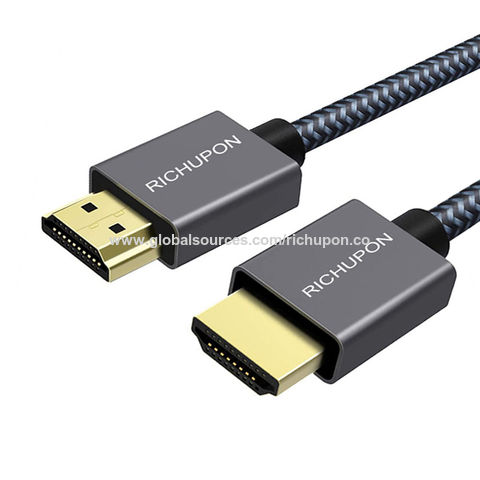 Buy Wholesale China Hdmi To Hdmi Cable, 4k High Resolution With Gold-plated  Corrosion Resistant Connector, Support 3d & Hdmi To Hdmi Cable at USD 1