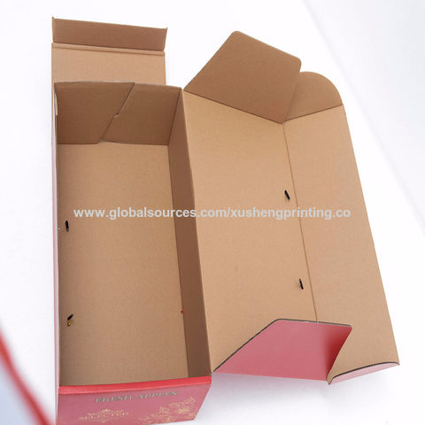 by Single flute cardboard box small 250 x 250 x 100 mm 200 