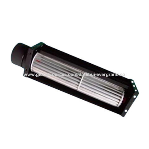 Querstromlüfter, EC50290B12H-R/L, 50x290mm, Aluminium, 12/24V kleiner Mini-Zentrifugalventilator