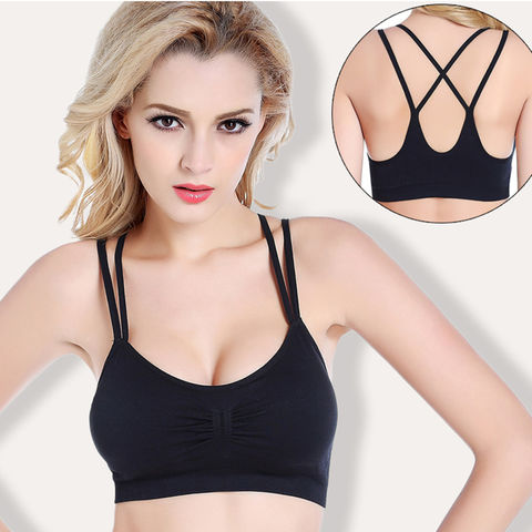 China Women's Mesh V-neck Sports Bra Manufacturers Suppliers