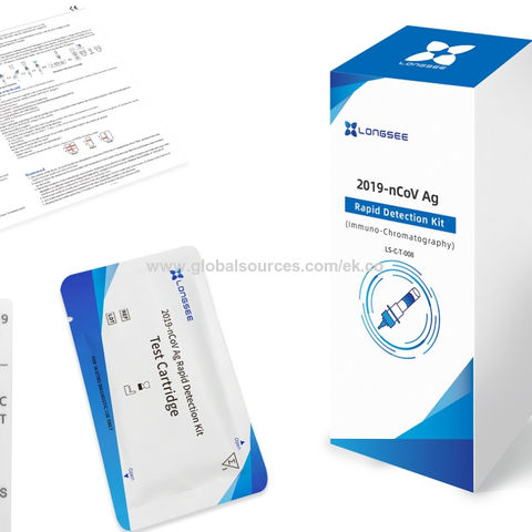 China Fast Diagnostic Antigen Tester Saliva Antigen Rapid Test Kit CE ...
