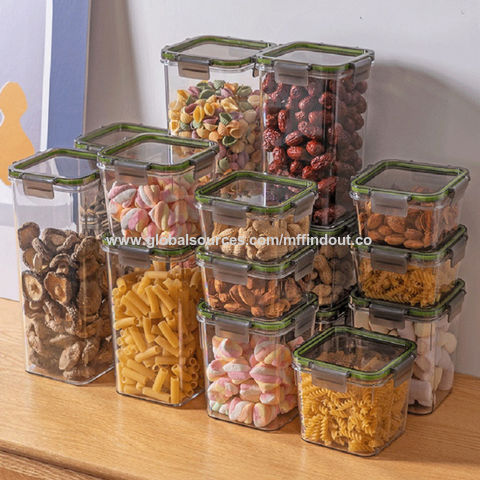 Buy Wholesale China Large Food Storage Container, Kitchen & Pantry  Organization,ideal For Cereal, Spaghetti, Noodles & Food Container Candle Container  Container at USD 1.35