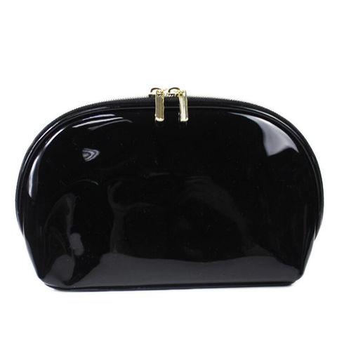 Patent Leather Cosmetic Bag