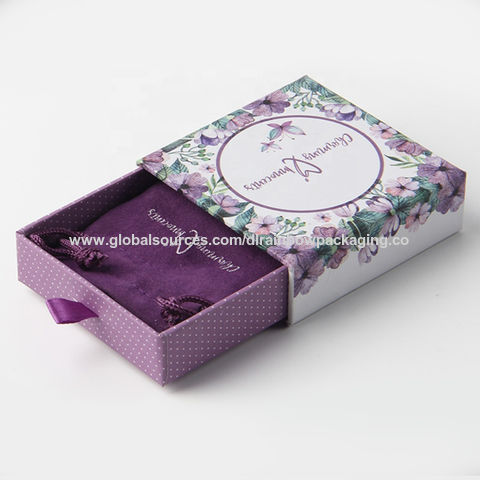 Custom Printed Paper Drawer Box For Wedding & Gift Packaging