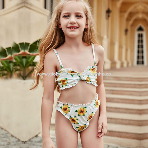 Customized Women Bikini Swimsuits Girls Swimwear Two-Piece Kids Bathing  Suit - China Bikini and Swimwear price