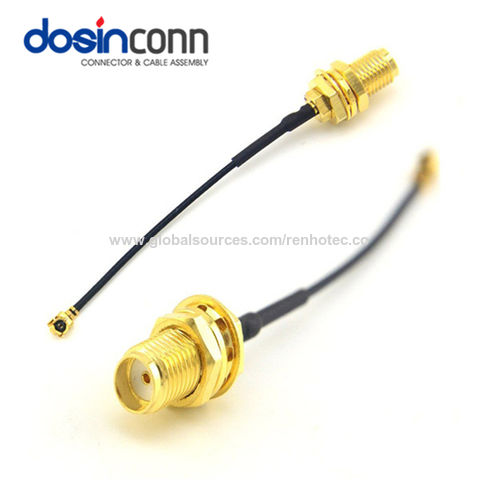 SMA Female Connector Jumper Cable GPS Cellular Technology UFL 