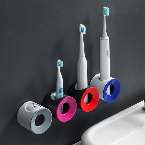 Soporte para cepillo de dientes eléctrico de montaje en pared