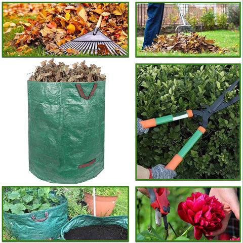 Heavy Duty Lawn And Leaf Large 25kg Garden Waste Lawn Paper Bags