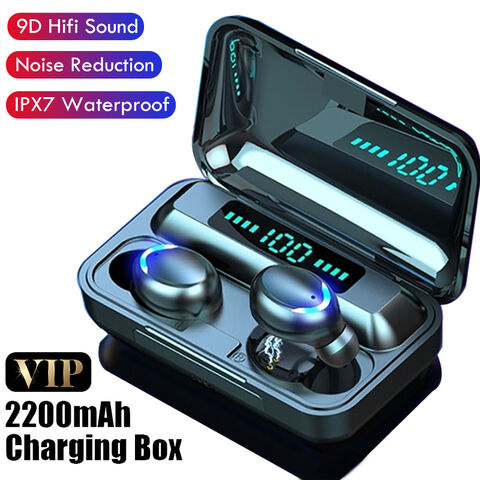 Auricular Bluetooth Inalambrico Stereo Color Negro - Global Electronics  (caja X 100)