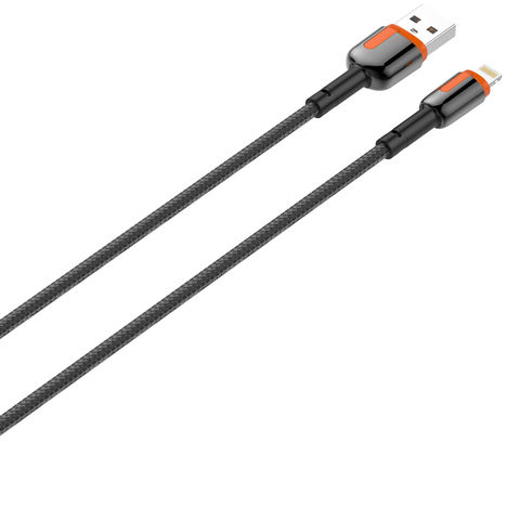 Câble Lightning 2m charge et synchro rapide (2.4 A) OEM 100