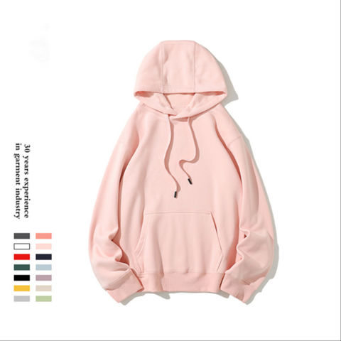 100 polyester white hoodie