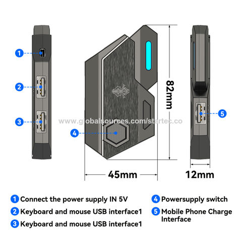 Convertisseur Bluetooth pour Téléphone de Jeux Vidéo ST-GC50 - Adaptateur Sans Fil pour Jeux Mobiles for sale at factory direct price