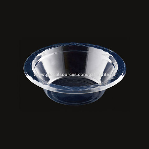 Plastic Bowl - Clear Round Disposable Mini Bowl