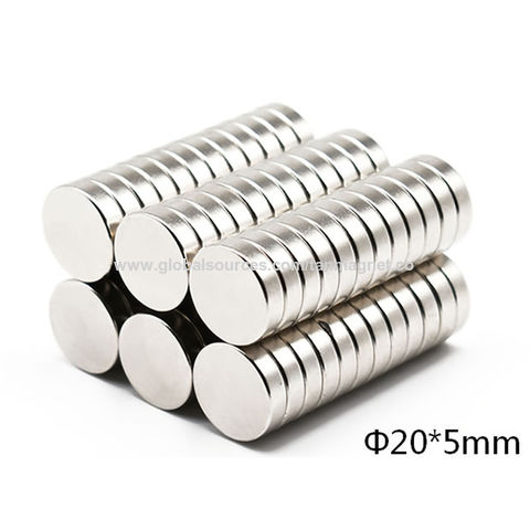 Buy Wholesale China N52 Strong Small Disc Round Neodymium Magnet