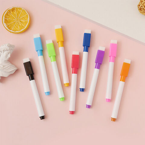 Marqueurs pour tableau blanc noirs sans ruban adhésif ni pinceau et stylo à encre, stylo pour tableau blanc facile à effacer sans laisser de traces for sale at factory direct price