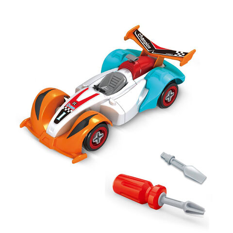 Paquete de 6 autos de juguete para bebés de 1 año de edad, vehículos de  construcción con motor de fricción, juguetes para niños de 1, 2, 3 años,  autos
